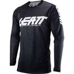 Leatt 4.5 X-Flow 2023 Maillot de motocross, noir, taille L pour Hommes
