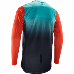 Leatt 4.5 X-Flow 2023 Maillot de motocross, noir-rouge-bleu, taille XL pour Hommes