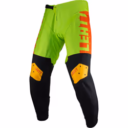 Leatt 4.5 Lite Pantalon de motocross, noir-vert, taille S pour Hommes