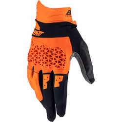 Leatt 3.5 Lite 2023 Gants de motocross, noir-orange, taille XL pour Hommes