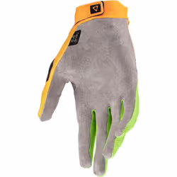 Leatt 2.5 X-Flow Contrast Gants de motocross, noir-vert-jaune, taille 2XL pour Hommes