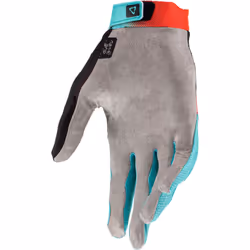 Leatt 2.5 X-Flow Contrast Gants de motocross, blanc-pourpre, taille 2XL pour Hommes