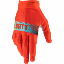 Leatt 2.5 X-Flow Classic Gants de motocross, rouge, taille XL pour Hommes