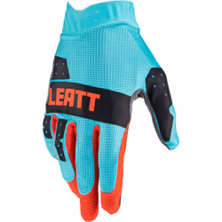Leatt 1.5 GripR Gants de motocross, rouge-bleu, taille M pour Hommes