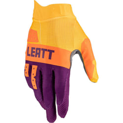 Leatt 1.5 GripR Gants de motocross pour enfants, pourpre-jaune, taille S pour Des gamins