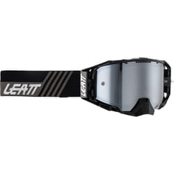 Leatt Velocity 6.5 Stealth Iriz Lunettes de motocross, noir-gris pour Hommes