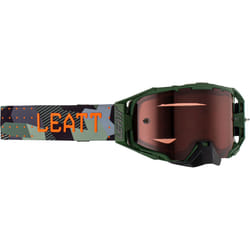 Leatt Velocity 6.5 Lunettes de motocross, noir-vert pour Hommes