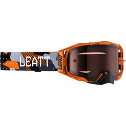 Leatt Velocity 6.5 Lunettes de motocross, noir-orange pour Hommes