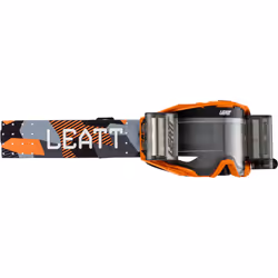 Leatt Velocity 6.5 Camo Roll-Off Lunettes de motocross, noir-orange pour Hommes