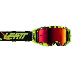 Leatt Velocity 5.5 Iriz Tiger Lunettes de motocross, noir-jaune pour Hommes