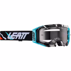 Leatt Velocity 5.5 Acid Tiger Lunettes de motocross, transparent pour Hommes - Vue supplémentaire 2