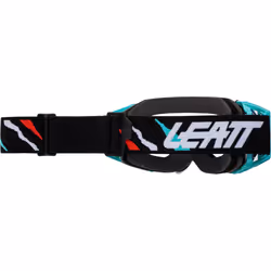 Leatt Velocity 5.5 Acid Tiger Lunettes de motocross, transparent pour Hommes - Vue supplémentaire 3