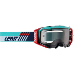 Leatt Velocity 5.5 Aqua Light Lunettes de motocross, rouge-bleu pour Hommes