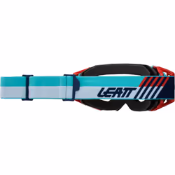 Leatt Velocity 5.5 Aqua Light Lunettes de motocross, rouge-bleu pour Hommes