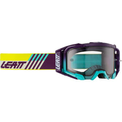 Leatt Velocity 5.5 Aqua Light Lunettes de motocross, pourpre-jaune pour Hommes
