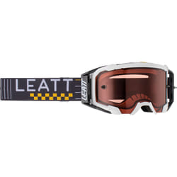 Leatt Velocity 5.5 Light Lunettes de motocross, gris-blanc pour Hommes