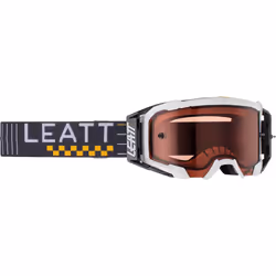 Leatt Velocity 5.5 Light Lunettes de motocross, gris-blanc pour Hommes