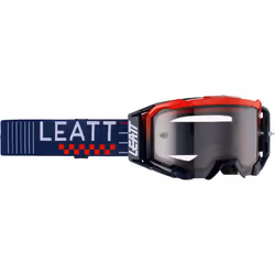 Leatt Velocity 5.5 Light Lunettes de motocross, rouge-bleu pour Hommes