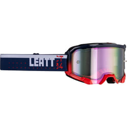 Leatt Velocity 4.5 Iriz CT Lunettes de motocross, rose-bleu pour Hommes