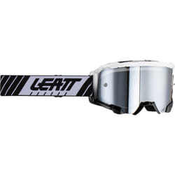 Leatt Velocity 4.5 Iriz Stripes Lunettes de motocross, noir-blanc pour Hommes