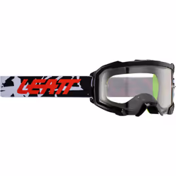 Leatt Velocity 4.5 Zebra Lunettes de motocross, noir-blanc pour Hommes