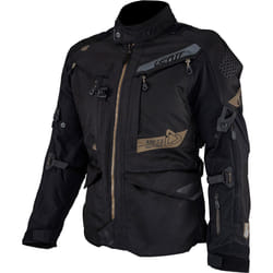 Leatt ADV Multitour 7.5 veste textile imperméable, noir-gris, taille 2XL pour Hommes