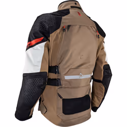 Leatt ADV Multitour 7.5 veste textile imperméable, noir-brun, taille L pour Hommes
