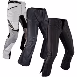 Leatt ADV Multitour 7.5 imperméable Moto Textile Pantalon, noir-gris, taille L pour Hommes - Vue supplémentaire 3