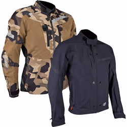 Leatt ADV FlowTour 7.5 veste textile de moto imperméable, multicolore, taille 2XL pour Hommes