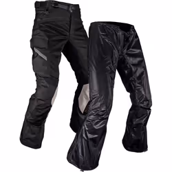 Leatt ADV FlowTour 7.5 imperméable Moto Textile Pantalon, gris, taille L pour Hommes