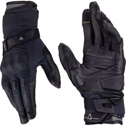 Leatt ADV HydraDri 7.5 gants de moto imperméables, noir-gris, taille S pour Hommes