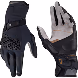 Leatt ADV X-Flow 7.5 Stealth Gants de moto, gris, taille S pour Hommes