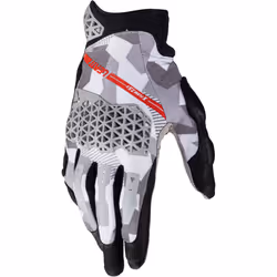 Leatt ADV X-Flow 7.5 Camo Short Gants de moto, noir-gris, taille XL pour Hommes