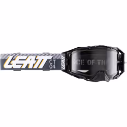 Leatt Velocity 6.5 CT04 2024 Lunettes de motocross, gris-blanc pour Hommes