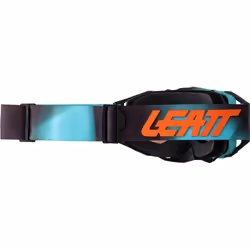 Leatt Velocity 6.5 Mint 2024 Lunettes de motocross, bleu-orange pour Hommes