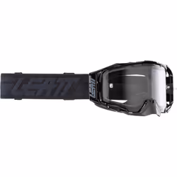 Leatt Velocity 6.5 Stealth 2024 Lunettes de motocross, noir-gris pour Hommes