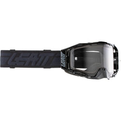 Leatt Velocity 6.5 Stealth 2024 Lunettes de motocross, noir-gris pour Hommes