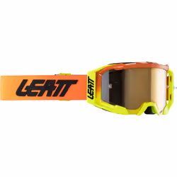 Leatt Velocity 5.5 Iriz 2024 Lunettes de motocross, noir-jaune pour Hommes