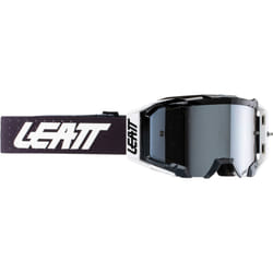 Leatt Velocity 5.5 Iriz 2024 Lunettes de motocross, noir-blanc pour Hommes