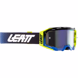 Leatt Velocity 5.5 Iriz 2024 Lunettes de motocross, noir-bleu pour Hommes
