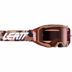 Leatt Velocity 5.5 Camo 2024 Lunettes de motocross, brun pour Hommes