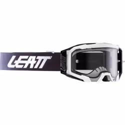Leatt Velocity 5.5 Classic 2024 Lunettes de motocross, noir-blanc pour Hommes