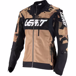 Leatt 4.5 Lite Stone 2024 Veste de motocross, noir-brun, taille S pour Hommes