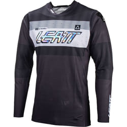 Leatt 5.5 Ultraweld 2024 Maillot de motocross, noir-gris-blanc, taille M pour Hommes