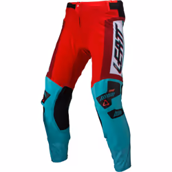 Leatt 5.5 I.K.S 2024 Pantalon de motocross, rouge-vert-bleu, taille L pour Hommes