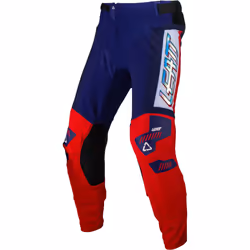 Leatt 5.5 I.K.S 2024 Pantalon de motocross, rouge-bleu, taille S pour Hommes