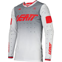 Leatt 4.5 Lite Gradient 2024 Maillot de motocross, gris-rouge, taille L pour Hommes