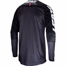 Leatt 4.5 X-Flow 2024 Maillot de motocross, noir-gris, taille XL pour Hommes
