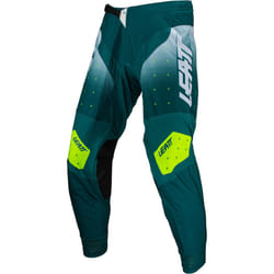 Leatt 4.5 Lite Gradient 2024 Pantalon de motocross, blanc-vert, taille S pour Hommes