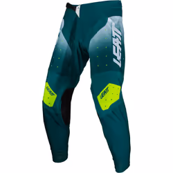 Leatt 4.5 Lite Gradient 2024 Pantalon de motocross, blanc-vert, taille XL pour Hommes
